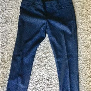 Banana republic Sloan cropped pants.